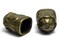*2* 24x17mm Antique Bronze Ornate Bell Shaped Bead Caps